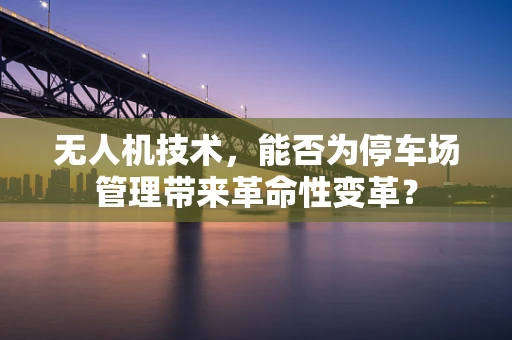 无人机技术，能否为停车场管理带来革命性变革？