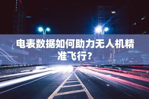 电表数据如何助力无人机精准飞行？