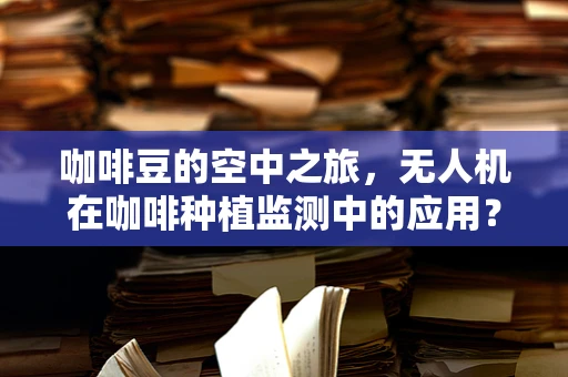 咖啡豆的空中之旅，无人机在咖啡种植监测中的应用？