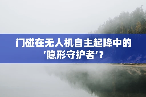 门碰在无人机自主起降中的‘隐形守护者’？