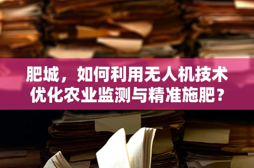 肥城，如何利用无人机技术优化农业监测与精准施肥？