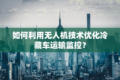 如何利用无人机技术优化冷藏车运输监控？